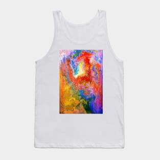 Abstraction game color Tank Top